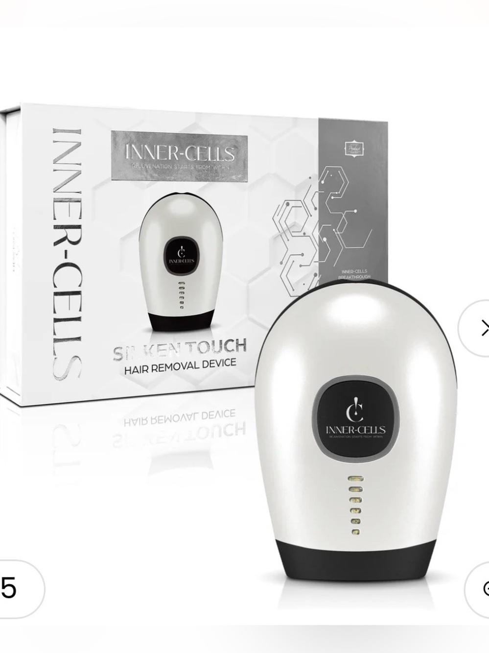 Inner Cells Hair Removal Device - Silken Touch